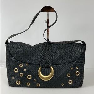ELLIOTT LUCCA LEATHER WOVEN BAG 😍‎